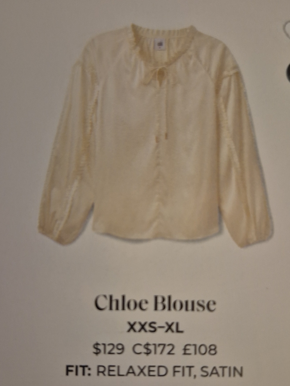 Cabi Chloe Blouse NEW - Picture 2 of 6